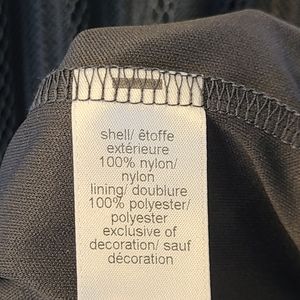 Maurices dark charcoal grey sleeveless dress.